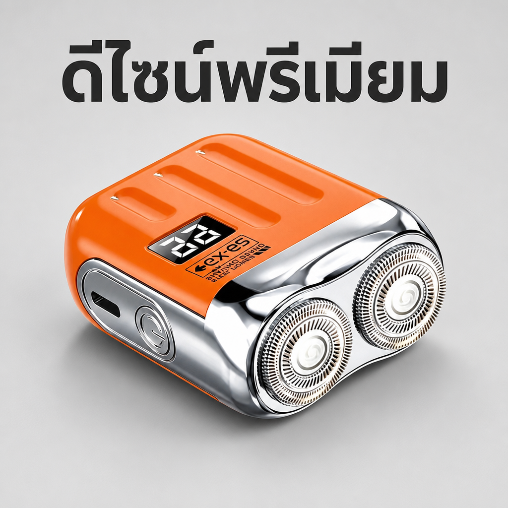 เครื่องโกนหนวดไฟฟ้ามินิพกพา รุ่นใหม่ 2026