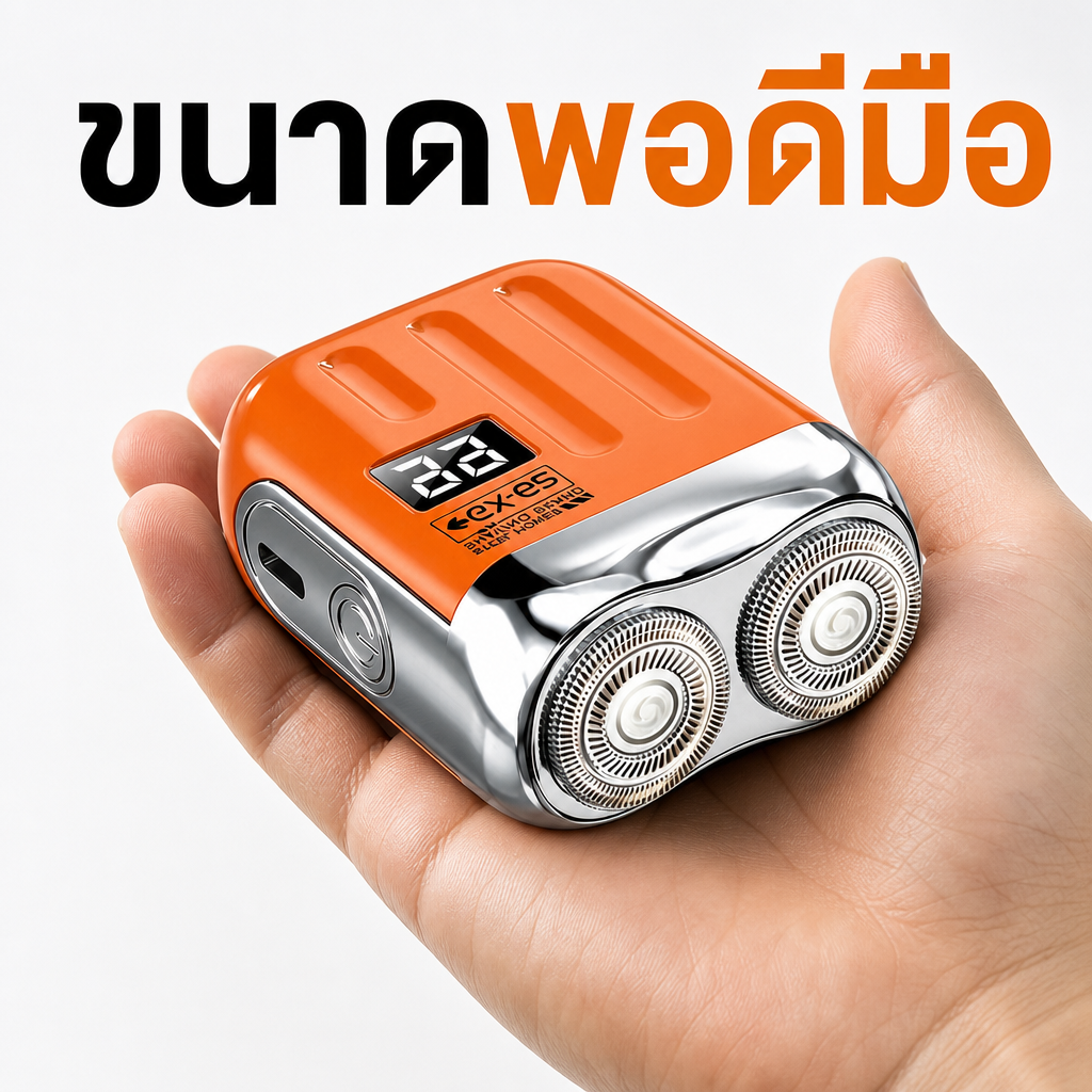 เครื่องโกนหนวดไฟฟ้ามินิพกพา รุ่นใหม่ 2026
