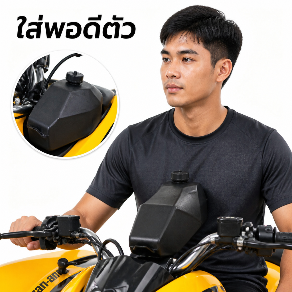 ถังน้ำมันสำรองสำหรับมินิมอเตอร์ไซค์ 49CC และ ATV