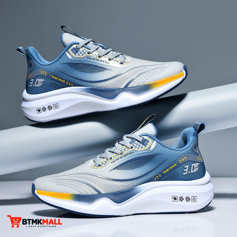 【รองเท้าผู้ชาย 3.0】รองเท้าผู้ชาย รองเท้ากีฬาลำลองสำหรับสุภาพบุรุษ ใส่สบาย ระบายอากาศได้ดี กันลื่น ทนต่อการสึกหรอ รองเท้าผ้าใบ รองเท้าลำลอง